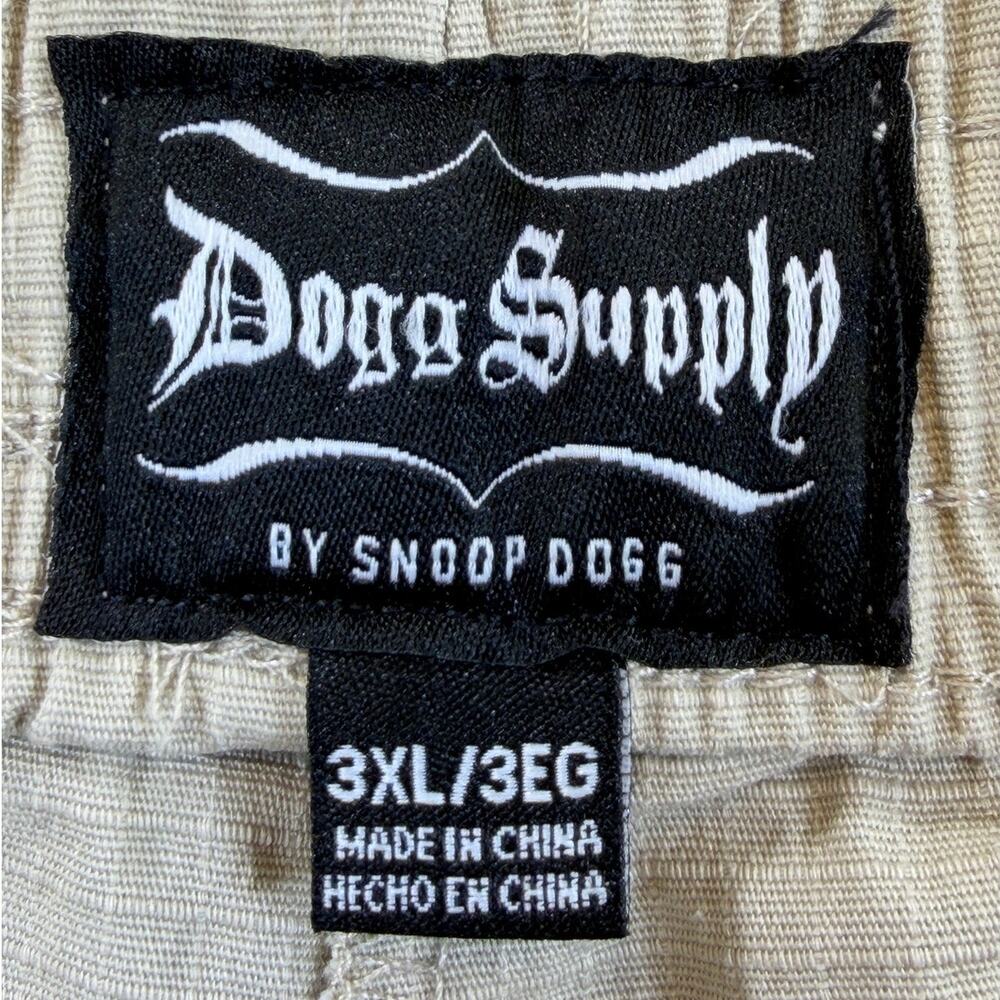 Dogg Supply Men's 3XL Tan Ripstop Cargo Shorts Utility Streetwear Casual Pants - Picture 3 of 8
